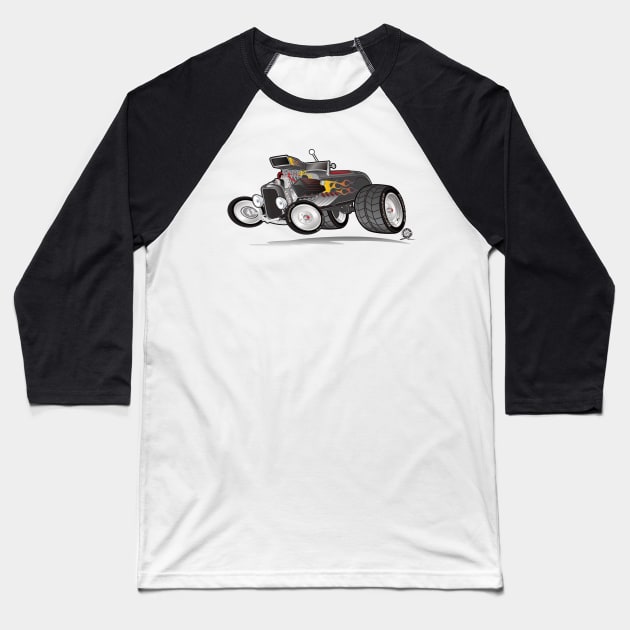 Roadster Baseball T-Shirt by Goin Ape Studios